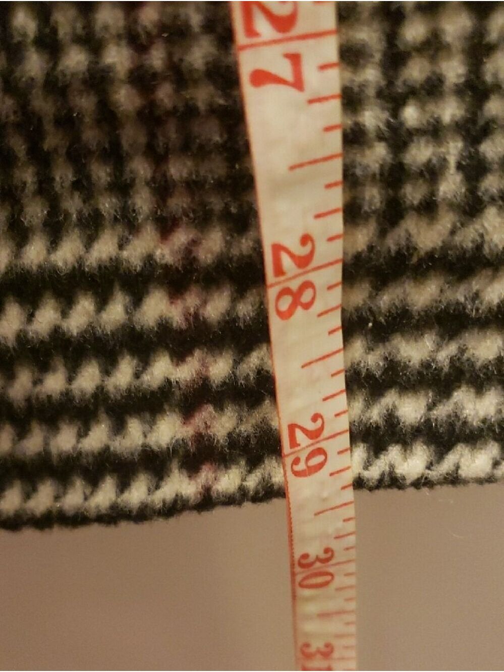 LOFT Plaid Single-Button Wool Blend Blazer in Black, Cream & Tan - Picture 8 of 8
